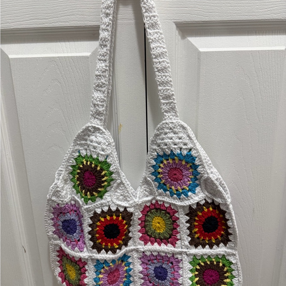 Colorful Crochet Women Bag
